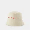 Marni Logo-embroidered Bucket Hat