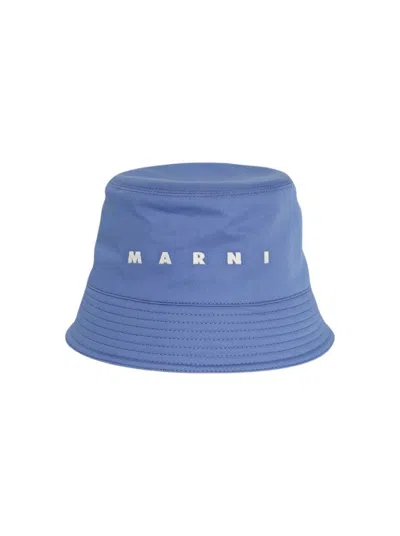 Marni Bucket Hat Blue