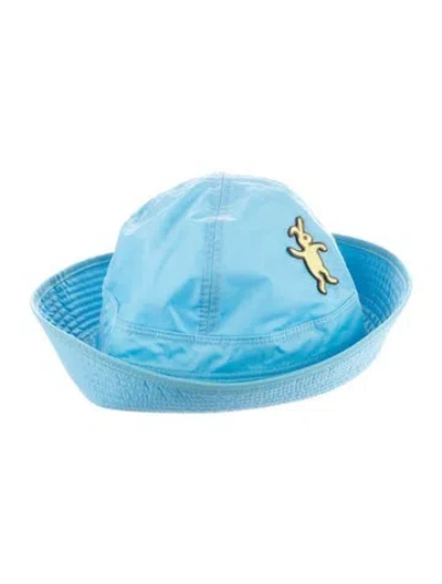 Pre-owned Marni Bucket Hat In Blue