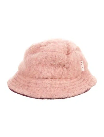 Pre-owned Marni Bucket Hat W/ Tags In Pink