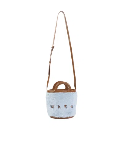 Marni Bucket Tropicalia In White