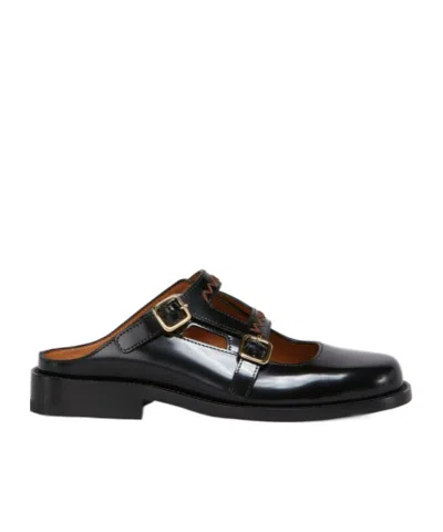 MARNI MARNI BAMBI 3.0 DOUBLE-BUCKLED LOAFERS