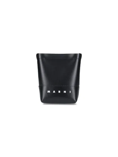 Marni Bum Crossbody Bag In Black