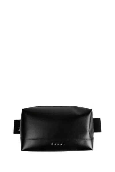 MARNI BUMBAG WITH BLACK RIBBON BELT