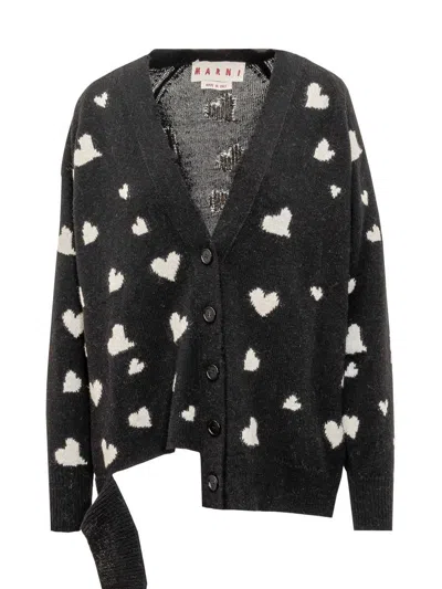 Marni Bunch Of Hearts Cardigan