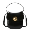 Marni Butterfly Calfskin Shoulder Bag In Black