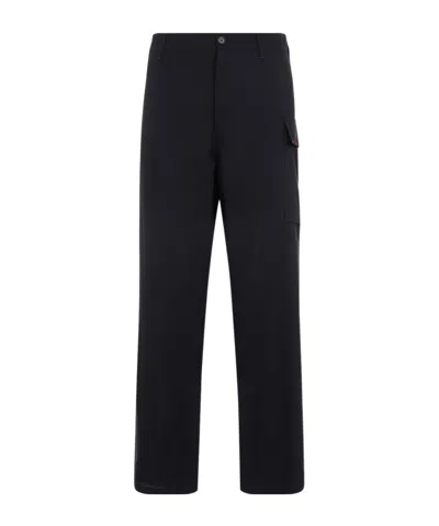 MARNI MARNI BUTTON DETAILED STRAIGHT LEG PANTS