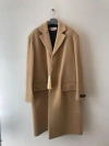 Marni Button-down Single-breasted Coat In Brown