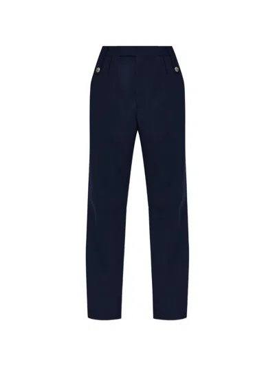 Marni Button-detail Wool Trousers In Multi