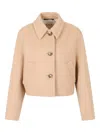 Marni Buttoned Jacket In Neutral
