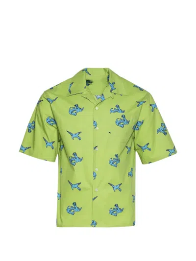 MARNI BUTTONED PATTERN SHIRT