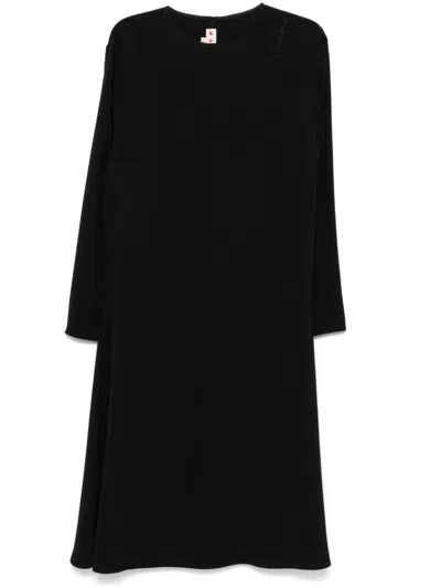 Marni Cady Midi Dress In Schwarz