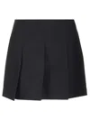 Marni Black Pleated Miniskirt