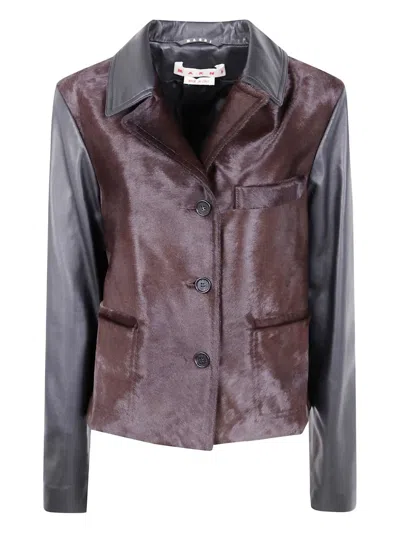 MARNI CALFSKIN JACKET