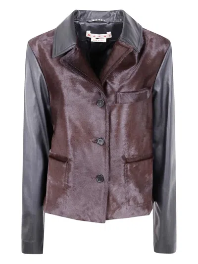 MARNI MARNI CALFSKIN JACKET