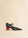 Marni 60mm T-bar Spherical-heel Pumps In Animal Print