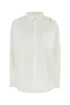 Marni Camicia In Lino Bianco Donna