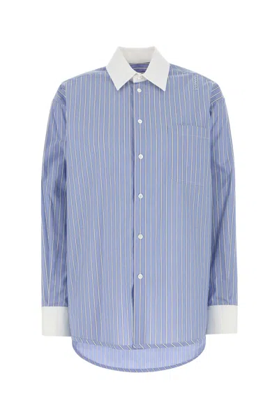 MARNI MARNI EMBROIDERED POPLIN OVERSIZE SHIRT