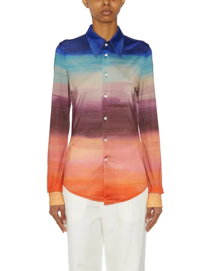 Marni Camicia In Jersey Con Stampa In Multi