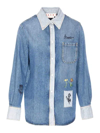 MARNI CAMISA - AZUL
