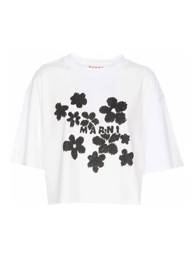 MARNI BOXY PRINTED T-SHIRT