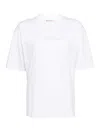 Marni Padded-logo Organic-cotton T-shirt In White