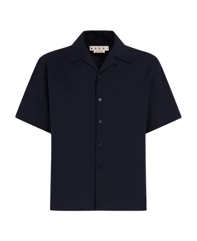 MARNI MARNI PATCH POCKET SHORT-SLEEVED SHIRT