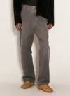 Marni Gray Faded Cargo Pants In Grey