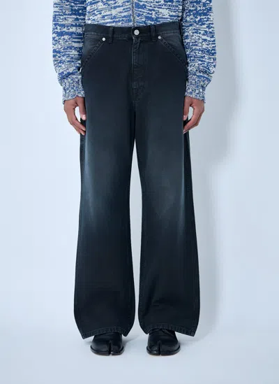 Marni Canvas Pants In Blue