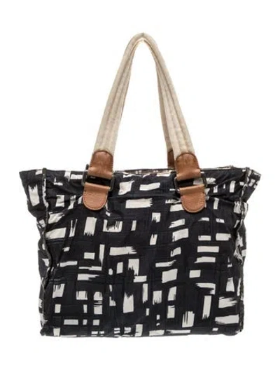 Pre-owned Marni Canvas Tote In Blue