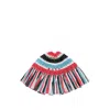 Marni Silk Hats In Red/blue