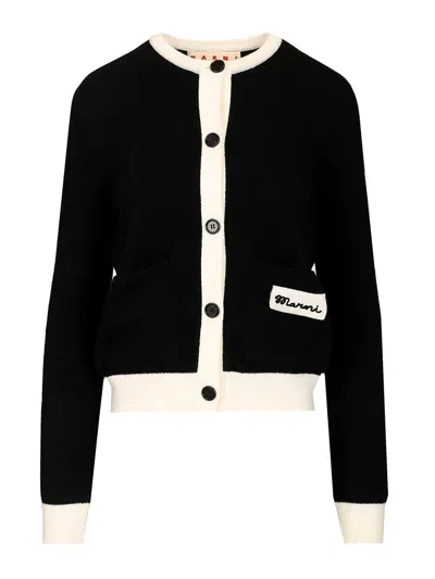Marni Cardigan Knitwear Black