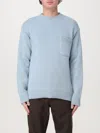 Marni Logo-embroidered Sweater In Blau