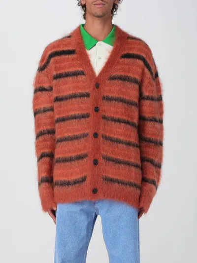 MARNI CARDIGAN MARNI MEN COLOR ORANGE,H21840004