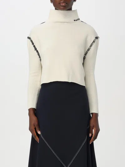MARNI SWEATER MARNI WOMAN COLOR WHITE,G21690001