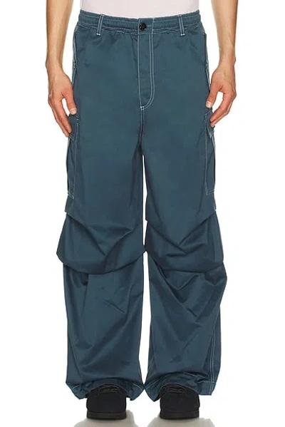 Marni Cargo Pant In Blue