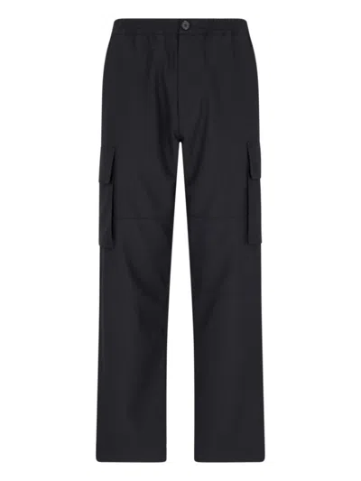 Marni Mid-rise Straight-leg Pants In Black