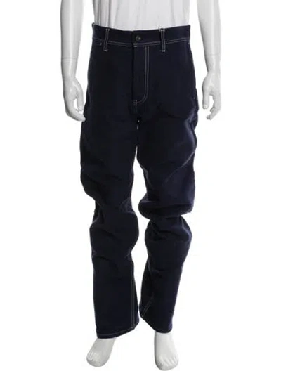 Pre-owned Marni Cargo Pants In Blue