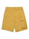 Marni Logo-pocket Cargo Shorts In Brown
