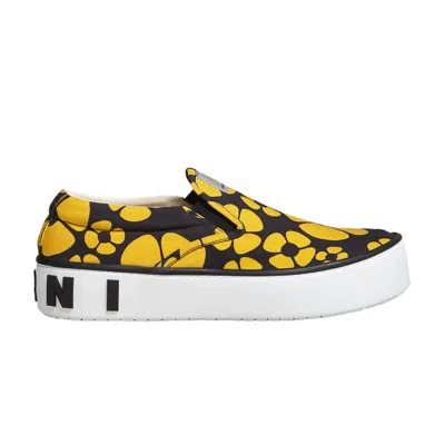 Pre-owned Marni Carhartt Wip X  Paw Sneaker 'black Sun Floral' | Men's Size 41