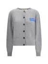 Marni Cashmere Cardigan With Patch