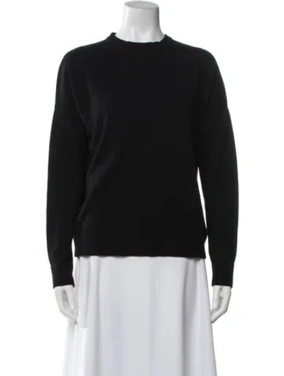 Pre-owned Marni Cashmere Crew Neck Sweater In Black