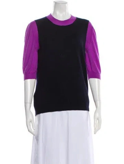 Pre-owned Marni Cashmere Crew Neck Sweater In Multi