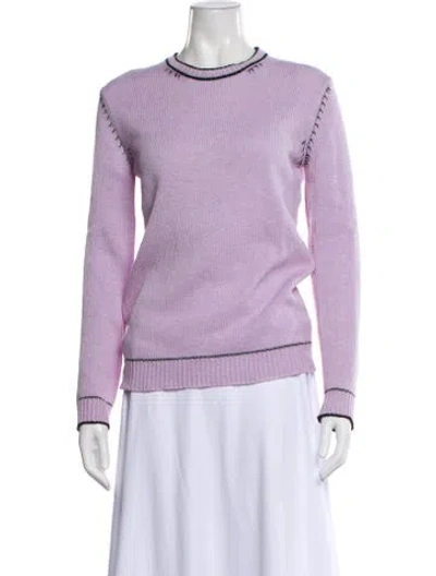 Pre-owned Marni Cashmere Crew Neck Sweater In Multi