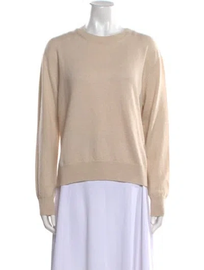 Pre-owned Marni Cashmere Crew Neck Sweater In Neutral