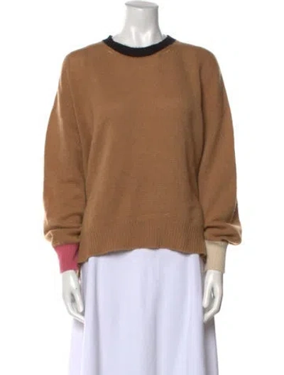 Pre-owned Marni Cashmere Crew Neck Sweater In Neutral