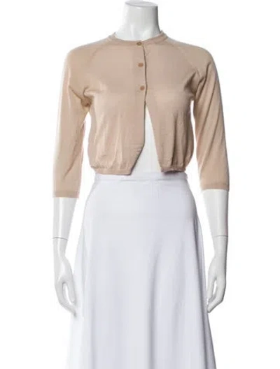 Pre-owned Marni Cashmere Crew Neck Sweater In Neutral