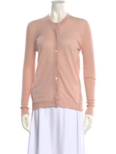 Pre-owned Marni Cashmere Crew Neck Sweater In Pink