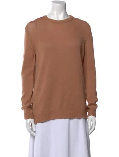 Pre-owned Marni Cashmere Crew Neck Sweater W/ Tags In Brown