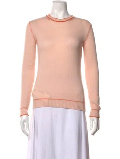 Pre-owned Marni Cashmere Crew Neck Sweater W/ Tags In Pink